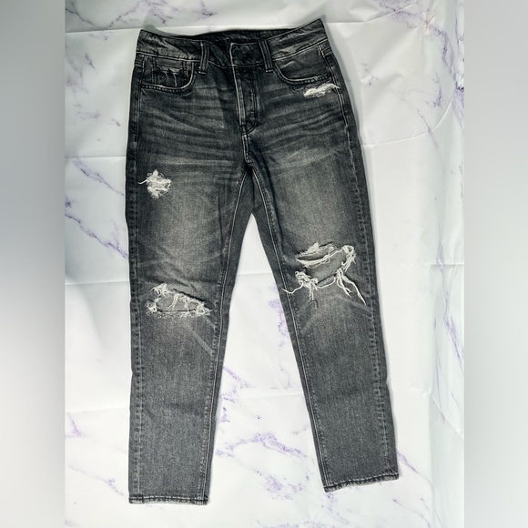 American eagle outfitters tom girl Jeans size 4 regular - Picture 1 of 8